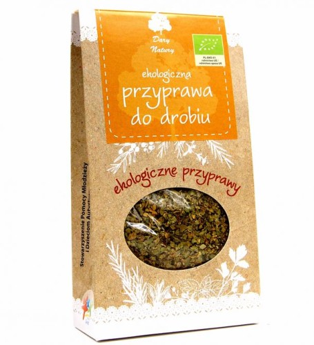 Ekologiczna przyprawa do drobiu 30g dary natury